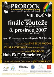 Plakát ProRock - prosinec 2007